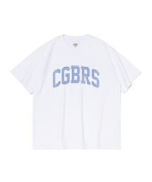 シグネチャーパターンロゴ半袖Tシャツ(ブルーチェック)