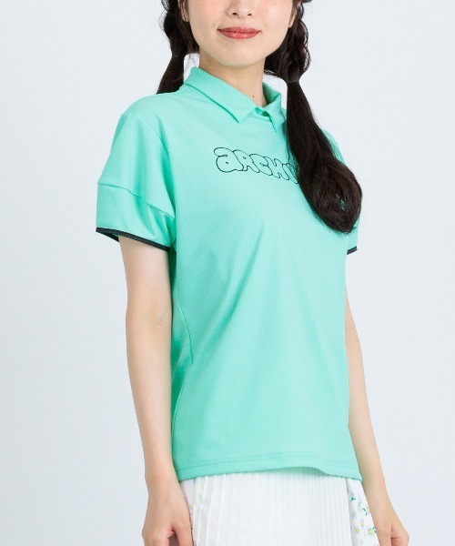 archivio（アルチビオ）の「＜LADIES>立体スリーブ襟付きプルオーバー（Tシャツ/カットソー・レディース・オレンジ/ベージュ/ホワイト/ライトグリーン・L/M/S）」の15枚目の写真