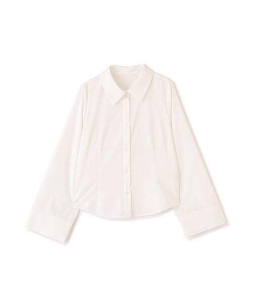 PROPORTION BODY DRESSING（プロポーションボディドレッシング）の「＜ウォッシャブル＞＜ａ＞フレアースリーブシャツ / 1216119202（シャツ/ブラウス・レディース・ホワイト/ブルー・FREE）」の5枚目の写真