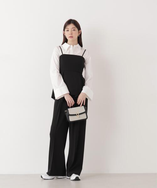 PROPORTION BODY DRESSING（プロポーションボディドレッシング）の「＜ウォッシャブル＞＜ａ＞フレアースリーブシャツ / 1216119202（シャツ/ブラウス・レディース・ホワイト/ブルー・FREE）」の12枚目の写真