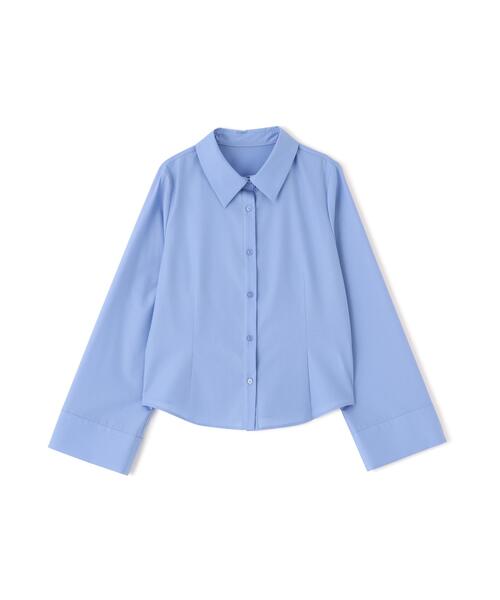 PROPORTION BODY DRESSING（プロポーションボディドレッシング）の「＜ウォッシャブル＞＜ａ＞フレアースリーブシャツ / 1216119202（シャツ/ブラウス・レディース・ホワイト/ブルー・FREE）」の15枚目の写真