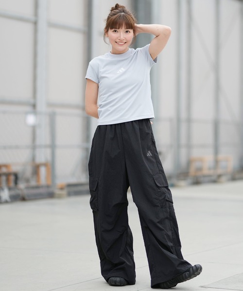 adidas（アディダス）の「adidas/アディダス Ｗ  ＺＮＥ ＢＢ Ｔシャツ KKK37（Tシャツ/カットソー・レディース・ホワイト×ブラック/グレー×ホワイト・M/L）」の10枚目の写真