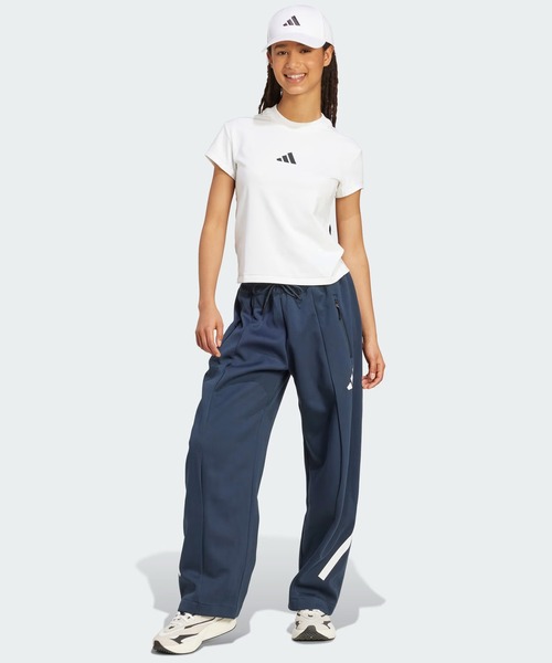 adidas（アディダス）の「adidas/アディダス Ｗ  ＺＮＥ ＢＢ Ｔシャツ KKK37（Tシャツ/カットソー・レディース・ホワイト×ブラック/グレー×ホワイト・M/L）」の9枚目の写真