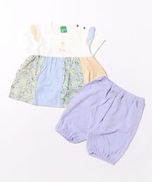 RAGMART（ラグマート）の「パッチワーク半袖Tシャツ＆カットソーパンツセット（セットアップ）」