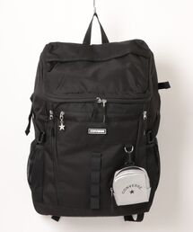 CONVERSE（コンバース）の「【CONVERSE】CV RUBBER PATCH BOX BACKPACK / ラバーパッチロゴ バックパック ボックス型（バックパック/リュック）」