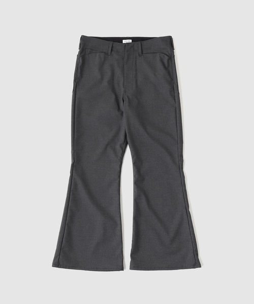 JIEDA(ジエダ)の「JIEDA / ジエダ FLARE PANTS(スラックス・メンズ・ブラック/グレー・1)」の2枚目の写真