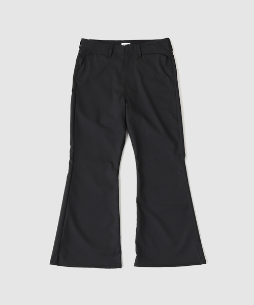 JIEDA(ジエダ)の「JIEDA / ジエダ FLARE PANTS(スラックス・メンズ・ブラック/グレー・1)」の1枚目の写真