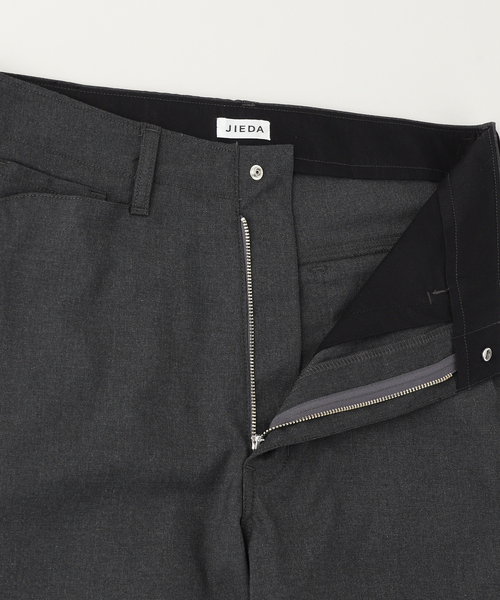 JIEDA(ジエダ)の「JIEDA / ジエダ FLARE PANTS(スラックス・メンズ・ブラック/グレー・1)」の5枚目の写真