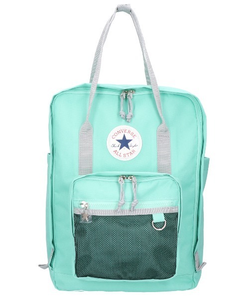 CONVERSE(コンバース)の「【CONVERSE/コンバース】RETRO SCHOOL BACKPACK / レトロスクールバッグ(バックパック/リュック・メンズ・ブラック/ネイビー/パープル/ピンク/グリーン・FREE)」の2枚目の写真