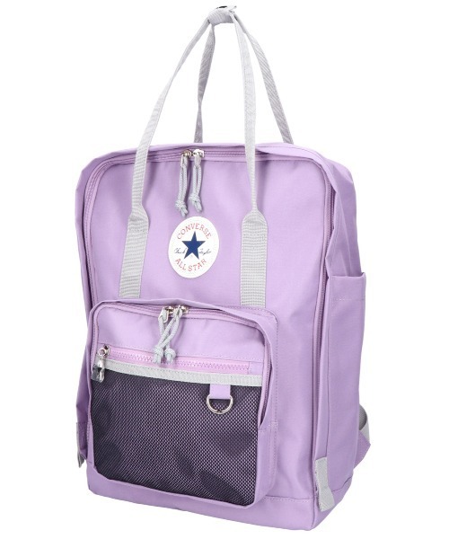 CONVERSE(コンバース)の「【CONVERSE/コンバース】RETRO SCHOOL BACKPACK / レトロスクールバッグ(バックパック/リュック・メンズ・ブラック/ネイビー/パープル/ピンク/グリーン・FREE)」の11枚目の写真