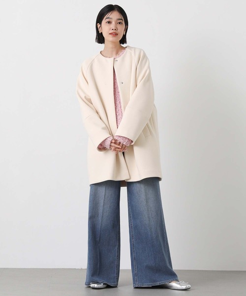 Gready Brilliant(グレディブリリアン)の「チュールメッシュバックリボンニット(ニット/セーター・レディース・アイボリー/ピンク・FREE)」の18枚目の写真