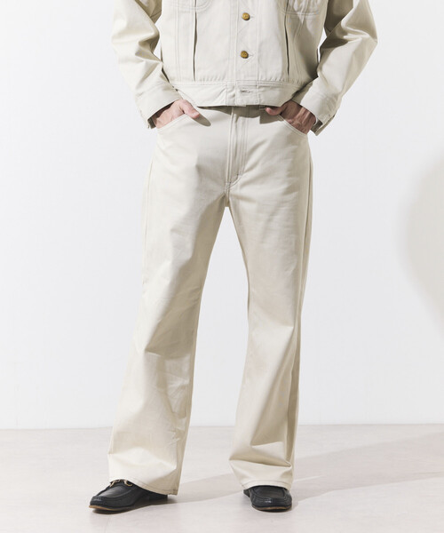 Lee（リー）の「Lee × Chah Chah × FREAK'S STORE/リー×チャーチャー×フリークスストア 別注 Lee × Chah Chah WESTERNER 100-Z/ウエスターナー コットンパンツ（その他パンツ・メンズ・ナチュラル・32/30/34）」の10枚目の写真