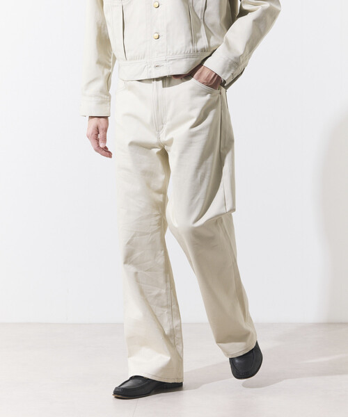 Lee（リー）の「Lee × Chah Chah × FREAK'S STORE/リー×チャーチャー×フリークスストア 別注 Lee × Chah Chah WESTERNER 100-Z/ウエスターナー コットンパンツ（その他パンツ・メンズ・ナチュラル・32/30/34）」の12枚目の写真
