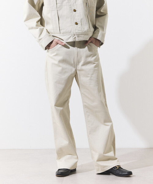 Lee（リー）の「Lee × Chah Chah × FREAK'S STORE/リー×チャーチャー×フリークスストア 別注 Lee × Chah Chah WESTERNER 100-Z/ウエスターナー コットンパンツ（その他パンツ・メンズ・ナチュラル・32/30/34）」の13枚目の写真