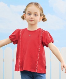 combimini（コンビミニ）の「半袖Tシャツ（さくらんぼ）（Tシャツ/カットソー）」