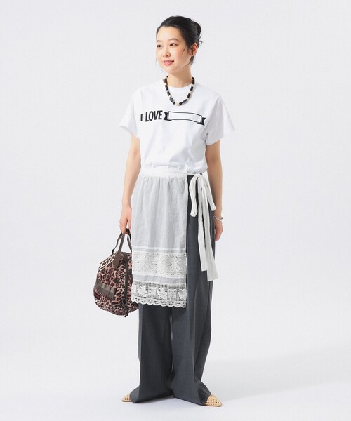Champion(チャンピオン)の「【別注】Champion / プリント Tシャツ(Tシャツ/カットソー・レディース・ブルー/ブラック/ホワイト・X-SMALL/SMALL)」の13枚目の写真