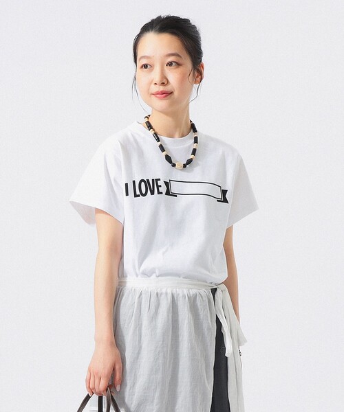 Champion(チャンピオン)の「【別注】Champion / プリント Tシャツ(Tシャツ/カットソー・レディース・ブルー/ブラック/ホワイト・X-SMALL/SMALL)」の21枚目の写真