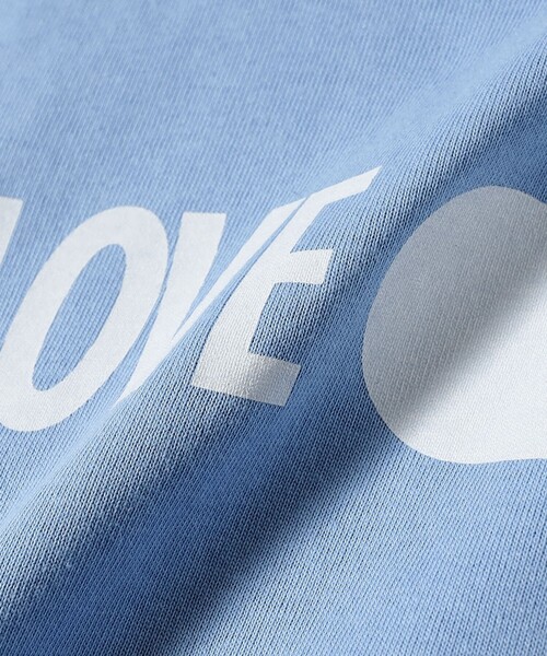 Champion(チャンピオン)の「【別注】Champion / プリント Tシャツ(Tシャツ/カットソー・レディース・ブルー/ブラック/ホワイト・X-SMALL/SMALL)」の4枚目の写真