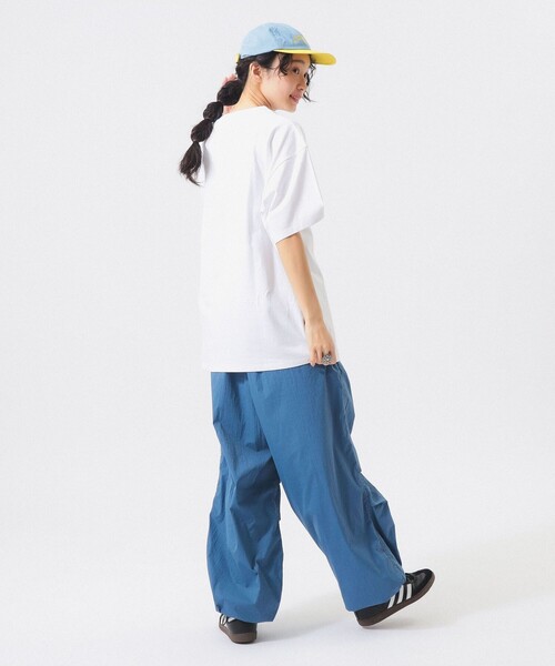 Champion(チャンピオン)の「【別注】Champion / プリント Tシャツ(Tシャツ/カットソー・レディース・ブルー/ブラック/ホワイト・X-SMALL/SMALL)」の10枚目の写真