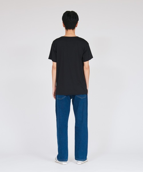 HANES(ヘインズ)の「【Hanes/ヘインズ】メンズ Hanes MOVES ナイロンメッシュ クルーネックTシャツ(Tシャツ/カットソー・メンズ・ブラック/ホワイト・M/LL/L)」の18枚目の写真