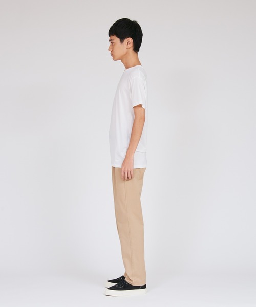 HANES(ヘインズ)の「【Hanes/ヘインズ】メンズ Hanes MOVES ナイロンメッシュ クルーネックTシャツ(Tシャツ/カットソー・メンズ・ブラック/ホワイト・M/LL/L)」の9枚目の写真