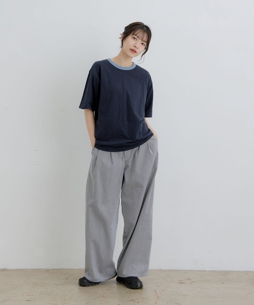 flaner(フラネ)の「Loose assort work pants / ルーズアソートワークパンツ(その他パンツ・レディース・ホワイト/グレー・MEDIUM/LARGE)」の13枚目の写真