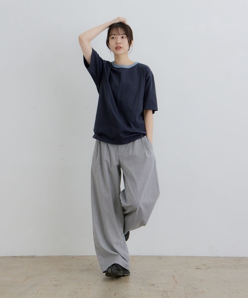flaner(フラネ)の「Loose assort work pants / ルーズアソートワークパンツ(その他パンツ・レディース・ホワイト/グレー・MEDIUM/LARGE)」の14枚目の写真