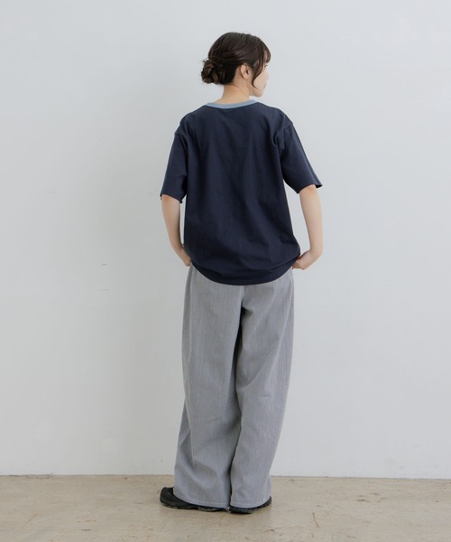 flaner(フラネ)の「Loose assort work pants / ルーズアソートワークパンツ(その他パンツ・レディース・ホワイト/グレー・MEDIUM/LARGE)」の17枚目の写真