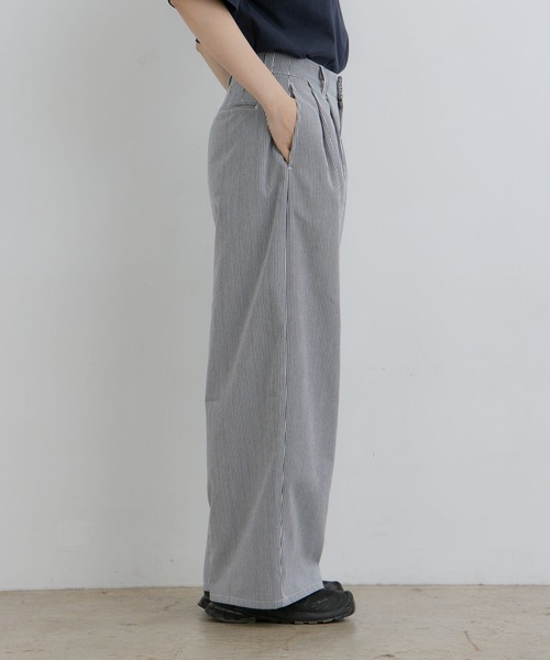 flaner(フラネ)の「Loose assort work pants / ルーズアソートワークパンツ(その他パンツ・レディース・ホワイト/グレー・MEDIUM/LARGE)」の11枚目の写真