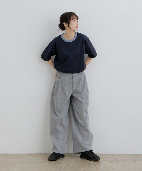 flaner(フラネ)の「Loose assort work pants / ルーズアソートワークパンツ(その他パンツ・レディース・ホワイト/グレー・MEDIUM/LARGE)」の20枚目の写真
