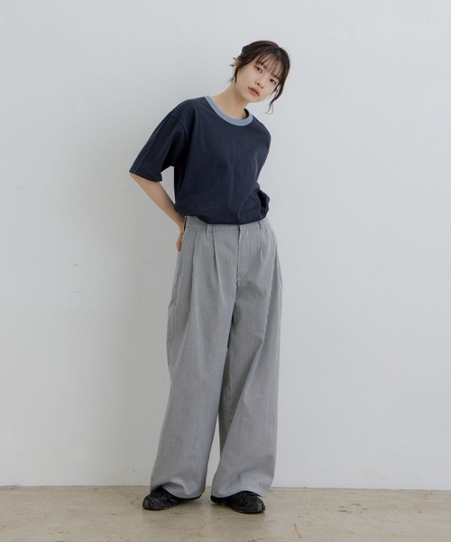 flaner(フラネ)の「Loose assort work pants / ルーズアソートワークパンツ(その他パンツ・レディース・ホワイト/グレー・MEDIUM/LARGE)」の21枚目の写真