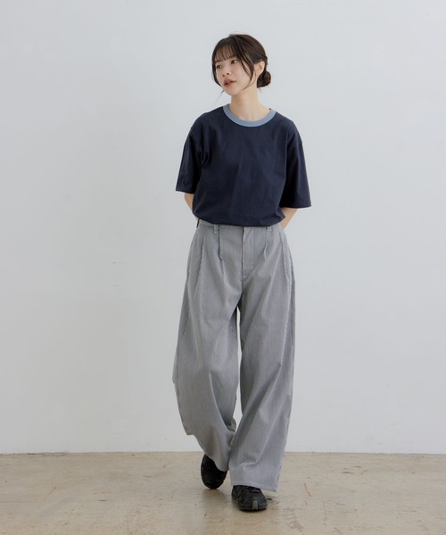 flaner(フラネ)の「Loose assort work pants / ルーズアソートワークパンツ(その他パンツ・レディース・ホワイト/グレー・MEDIUM/LARGE)」の22枚目の写真