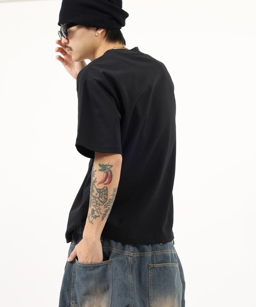PRO CLUB (プロクラブ)の「PRO CLUB へビーウェイトワイド 無地TEEシャツ 半袖(Tシャツ/カットソー・メンズ・ホワイト/ブラック/ヘザーグレー・3XL/2XL/XL/L/S/M)」の8枚目の写真