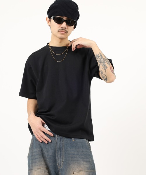 PRO CLUB (プロクラブ)の「PRO CLUB へビーウェイトワイド 無地TEEシャツ 半袖(Tシャツ/カットソー・メンズ・ホワイト/ブラック/ヘザーグレー・3XL/2XL/XL/L/S/M)」の5枚目の写真