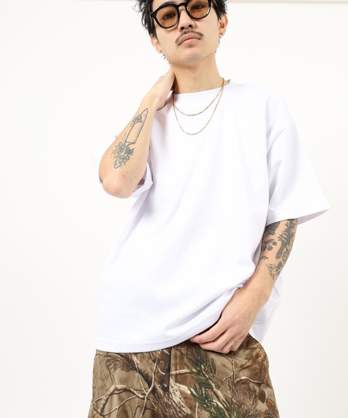 PRO CLUB (プロクラブ)の「PRO CLUB へビーウェイトワイド 無地TEEシャツ 半袖(Tシャツ/カットソー・メンズ・ホワイト/ブラック/ヘザーグレー・3XL/2XL/XL/L/S/M)」の18枚目の写真