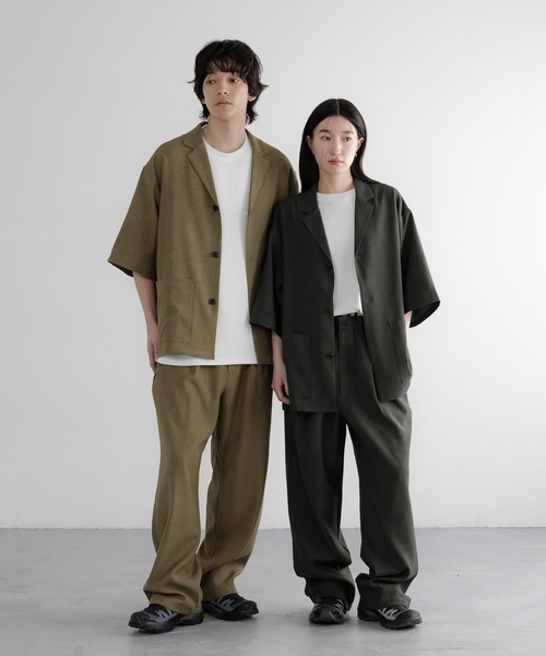 LOWRYS FARM(ローリーズファーム)の「SETUP可能【LFM(U)】ホップサックイージーワイドパンツ 603605(その他パンツ・メンズ・ブラウン/グレー・LARGE/MEDIUM)」の20枚目の写真