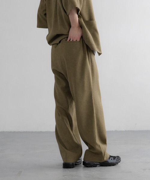 LOWRYS FARM(ローリーズファーム)の「SETUP可能【LFM(U)】ホップサックイージーワイドパンツ 603605(その他パンツ・メンズ・ブラウン/グレー・LARGE/MEDIUM)」の17枚目の写真