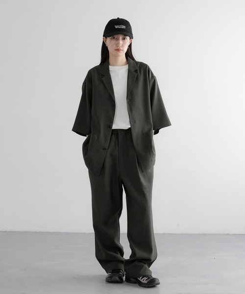 LOWRYS FARM(ローリーズファーム)の「SETUP可能【LFM(U)】ホップサックイージーワイドパンツ 603605(その他パンツ・メンズ・ブラウン/グレー・LARGE/MEDIUM)」の21枚目の写真