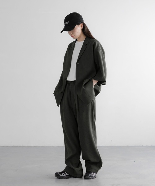 LOWRYS FARM(ローリーズファーム)の「SETUP可能【LFM(U)】ホップサックイージーワイドパンツ 603605(その他パンツ・メンズ・ブラウン/グレー・LARGE/MEDIUM)」の22枚目の写真
