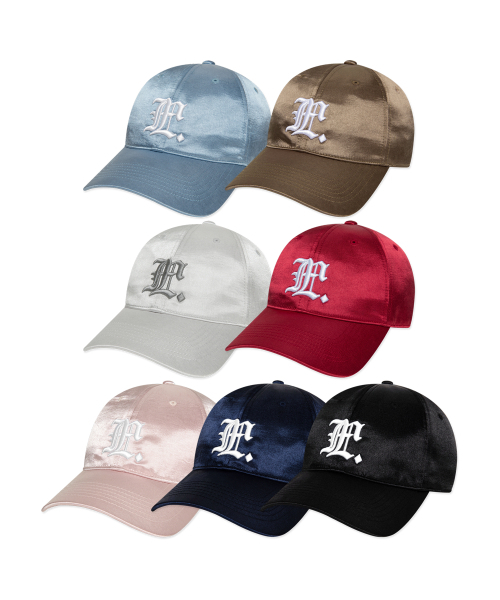 LMCの「GOTHIC SATIN 6PANEL CAP（キャップ・レディース・ネイビー/ブラック/ピンク/ライトブルー/ライトグレー/バーガンディー/ブラウン・FREE）」の8枚目の写真
