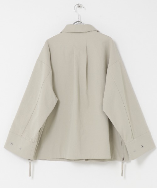 KBF（ケイビーエフ）の「ポケットディティールジャケット（その他アウター・レディース・ベージュ系その他/チャコールグレー/オフホワイト・ONE）」の18枚目の写真