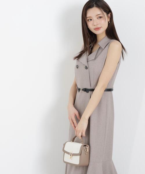 PROPORTION BODY DRESSING(プロポーションボディドレッシング)の「トレンチジャンスカワンピース / 1216140310(ワンピース・レディース・ベージュ/グレー/ブルー・MEDIUM/P/S/SMALL)」の16枚目の写真