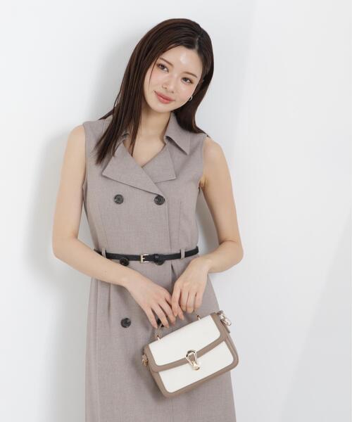 PROPORTION BODY DRESSING(プロポーションボディドレッシング)の「トレンチジャンスカワンピース / 1216140310(ワンピース・レディース・ベージュ/グレー/ブルー・MEDIUM/P/S/SMALL)」の17枚目の写真