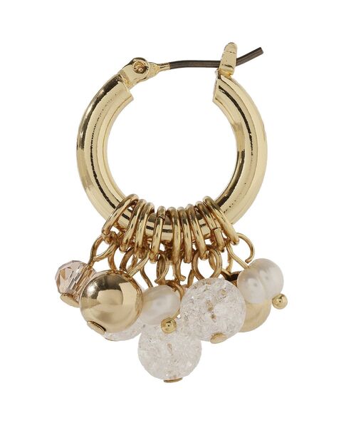 earth music&ecology（アースミュージックアンドエコロジー）の「ビーズミックスピアス（ピアス（両耳用）・レディース・ゴールド/シルバー・FREE）」の5枚目の写真