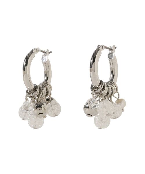 earth music&ecology（アースミュージックアンドエコロジー）の「ビーズミックスピアス（ピアス（両耳用）・レディース・ゴールド/シルバー・FREE）」の7枚目の写真