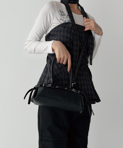 THE GREEN LAB（ザグリーンラボ）の「ベルト付きミニバゲットバッグ [ブラック]（ショルダーバッグ・レディース・その他・FREE）」の9枚目の写真