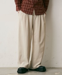 Tuck Drape Wide Slacks / タック ドレープワイドスラックス