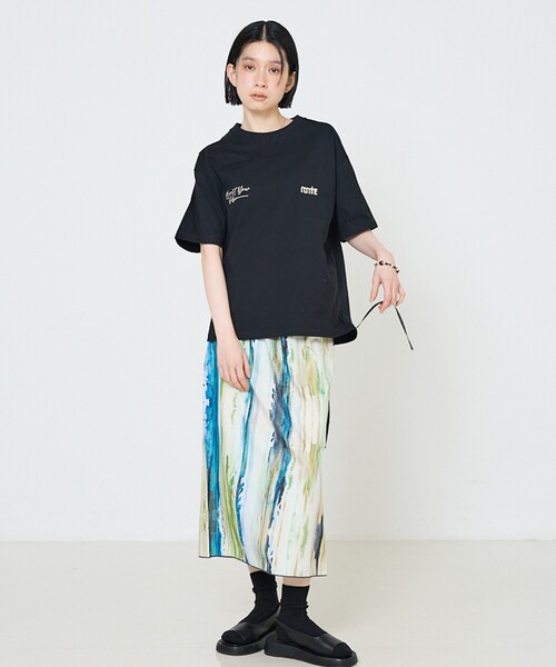 NOMINE(ノミネ)の「オリジナル 刺繍/プリントロゴ Tシャツ(Tシャツ/カットソー・レディース・ブラック系その他/ホワイト系その他2/ベージュ系その他/ホワイト系その他/ブラック系その他2/ベージュ系その他2・フリー)」の9枚目の写真