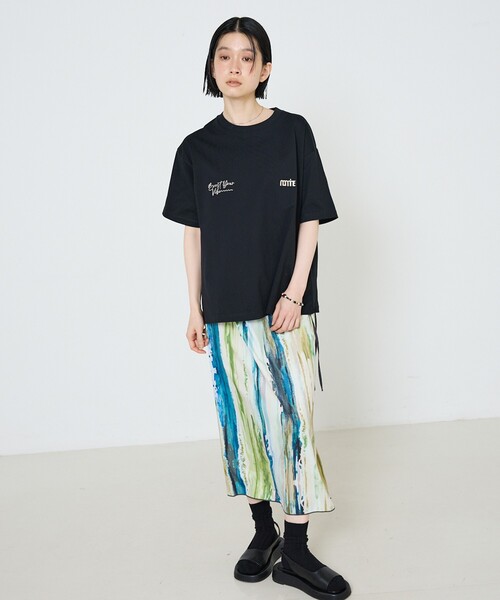 NOMINE(ノミネ)の「オリジナル 刺繍/プリントロゴ Tシャツ(Tシャツ/カットソー・レディース・ブラック系その他/ホワイト系その他2/ベージュ系その他/ホワイト系その他/ブラック系その他2/ベージュ系その他2・フリー)」の10枚目の写真