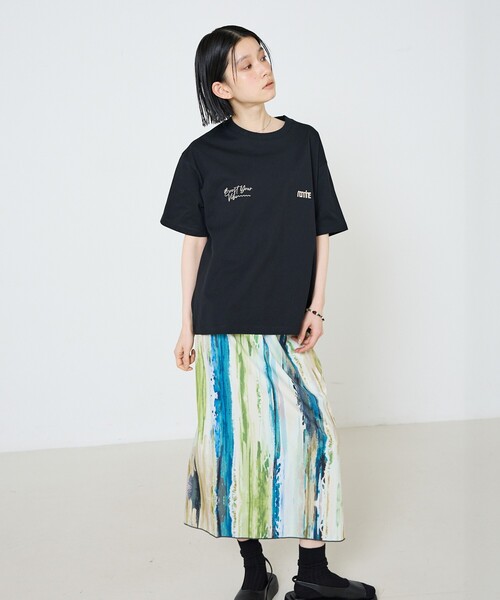 NOMINE(ノミネ)の「オリジナル 刺繍/プリントロゴ Tシャツ(Tシャツ/カットソー・レディース・ブラック系その他/ホワイト系その他2/ベージュ系その他/ホワイト系その他/ブラック系その他2/ベージュ系その他2・フリー)」の12枚目の写真